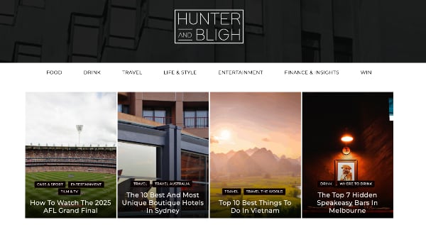Hunter and Bligh